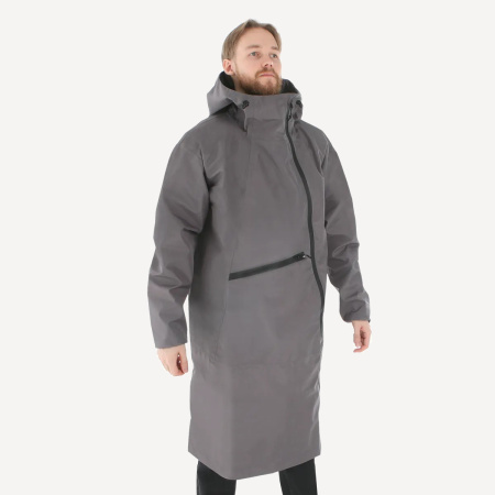 Плащ мембранный BTrace RainSuperPro (Унисекс; 52-56; Серый)